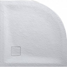 Душ корито "ROUGH Stone", овал, бяло, 80-90 см.
